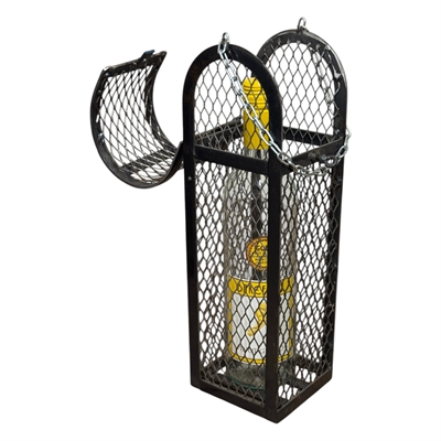 Mesh Single Bottle Wine Dome-Natural-26642